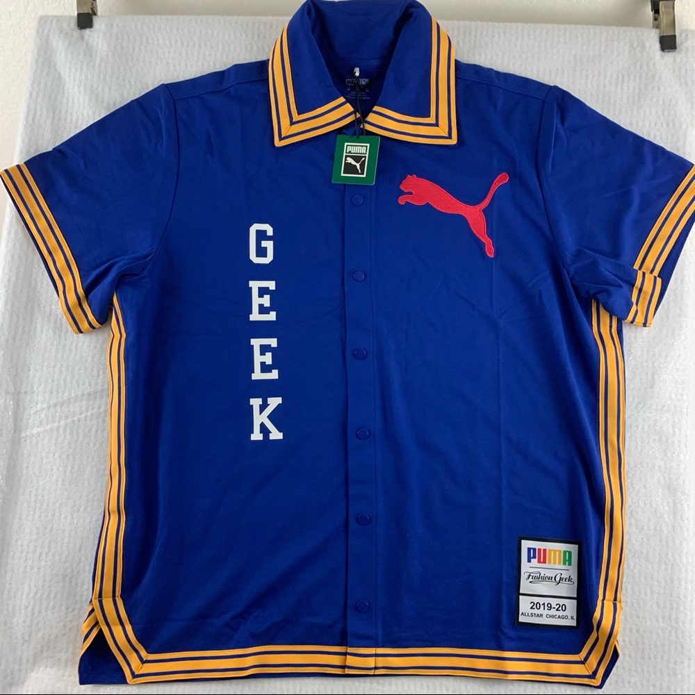 Puma X Fashion Geek Allstar Warm Up Shirt. E14